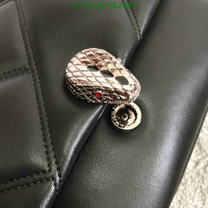 Bvlgari Bag-(4A)-Serpenti Cabochon Series,Code: YB2481,$: 115USD