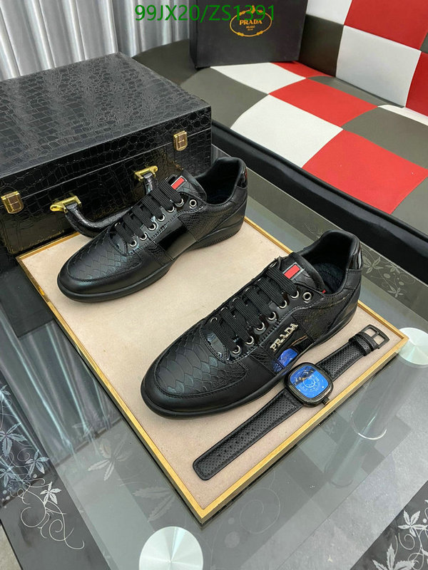 Men shoes-Prada, Code: ZS1391,$: 99USD