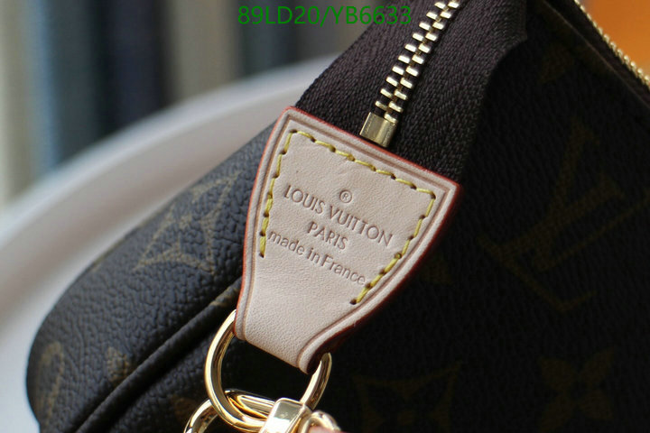 LV Bags-(Mirror)-Pochette MTis-Twist-,Code: YB6633,$: 89USD