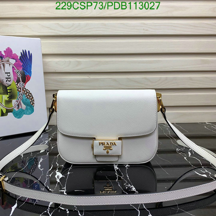 Prada Bag-(Mirror)-Diagonal-,Code: PDB113027,$: 229USD