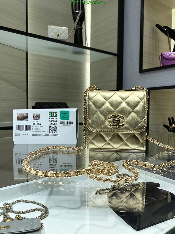 Chanel Bags -(Mirror)-Diagonal-,Code: YB2438,$: 159USD