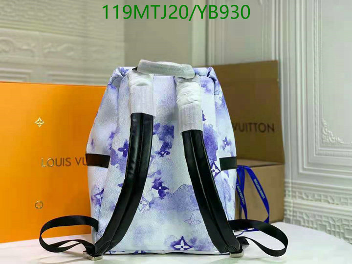 LV Bags-(4A)-Backpack-,Code: YB930,$: 119USD