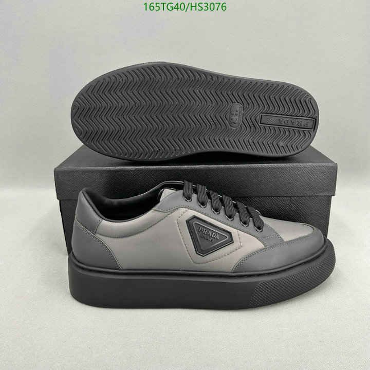 Men shoes-Prada, Code: HS3076,$: 165USD