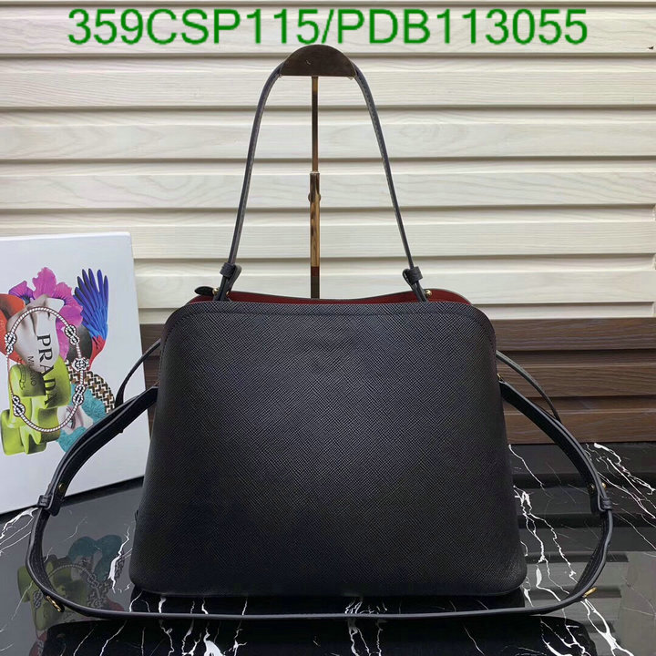 Prada Bag-(Mirror)-Handbag-,Code: PDB113055,$: 359USD