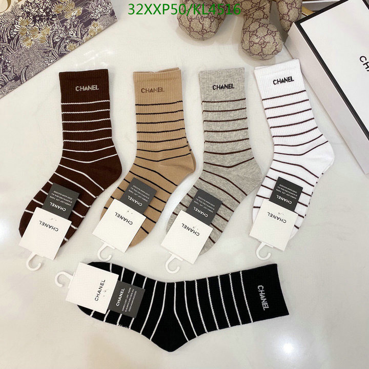 Sock-Chanel,Code: KL4516,$: 32USD