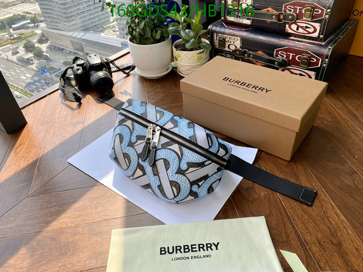 Burberry Bag-(Mirror)-Belt Bag-Chest Bag--,Code: HB1316,$: 169USD