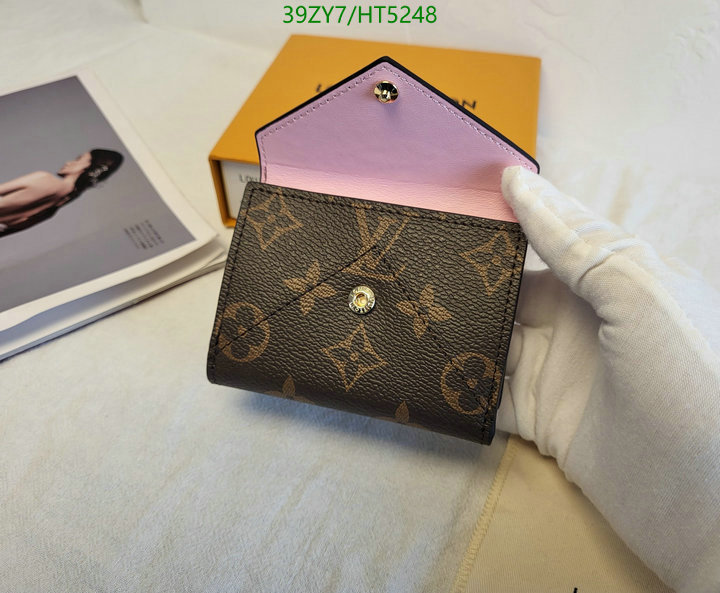 LV Bags-(4A)-Wallet-,Code: HT5248,$: 39USD