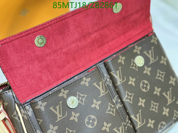 LV Bags-(4A)-Handbag Collection-,Code: ZB2861,$: 85USD