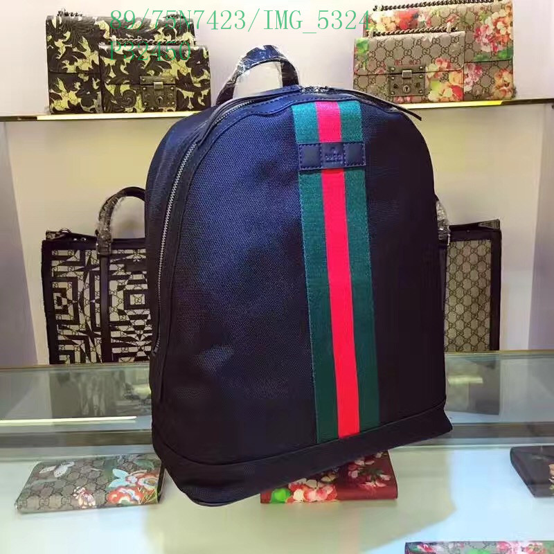 Gucci Bag-(4A)-Backpack-,Code: GGB120511,$: 89USD