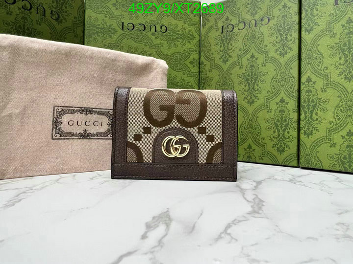 Gucci Bag-(4A)-Wallet-,Code: XT2689,$: 49USD