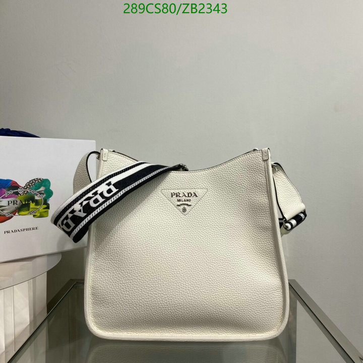 Prada Bag-(Mirror)-Diagonal-,Code: ZB2343,$: 289USD