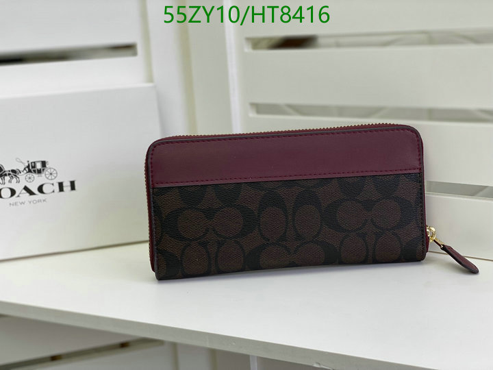 Coach Bag-(4A)-Wallet-,Code: HT8416,$: 55USD