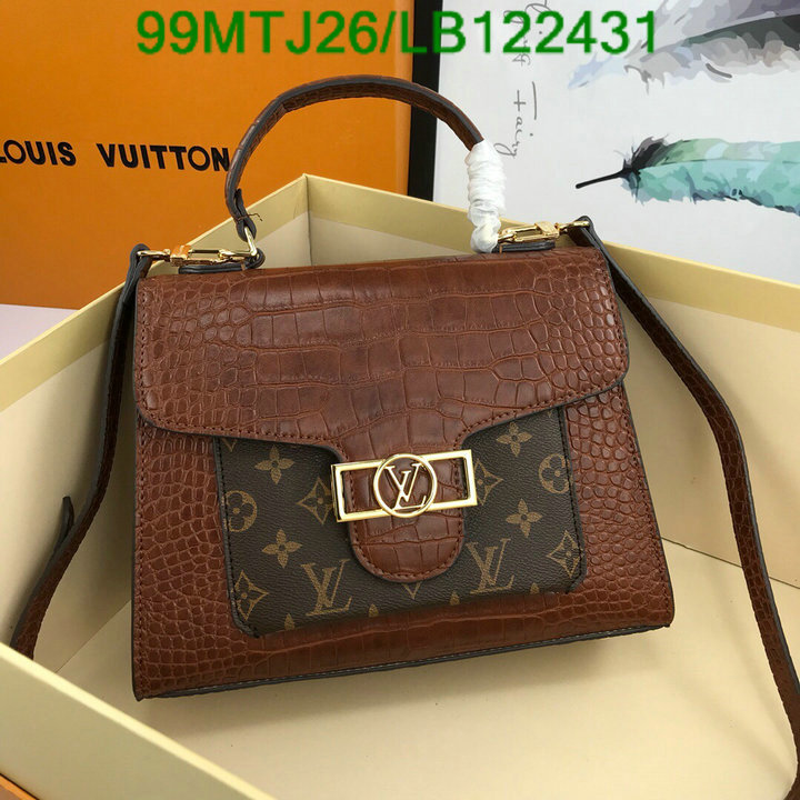 LV Bags-(4A)-Handbag Collection-,Code: LB122431,$: 99USD