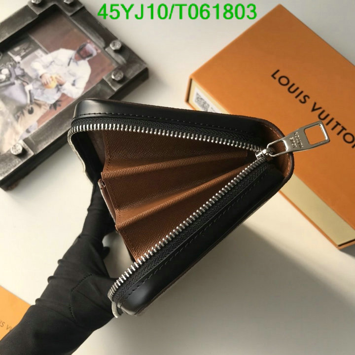 LV Bags-(4A)-Wallet-,Code: T061803,$: 45USD