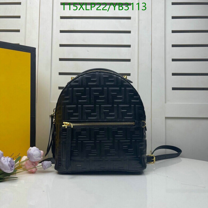 Fendi Bag-(4A)-Backpack-,Code: YB3113,$: 115USD