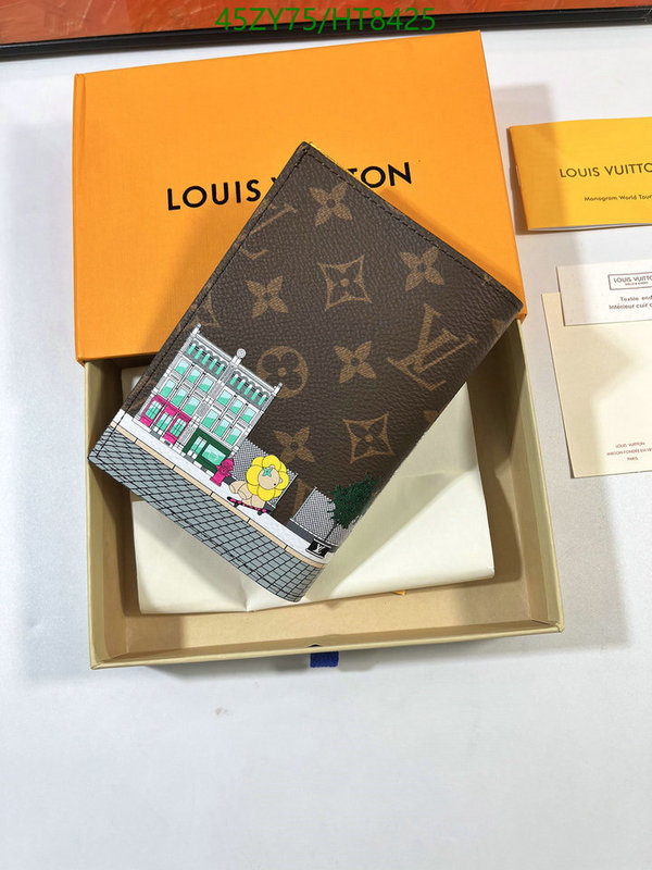 LV Bags-(4A)-Wallet-,Code: HT8425,$: 45USD