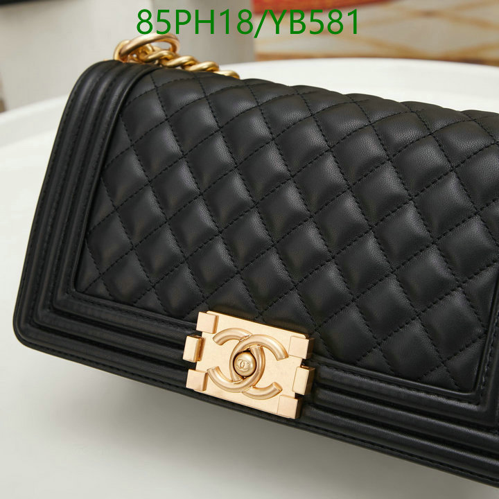 Chanel Bags ( 4A )-Le Boy,Code: YB581,$: 85USD