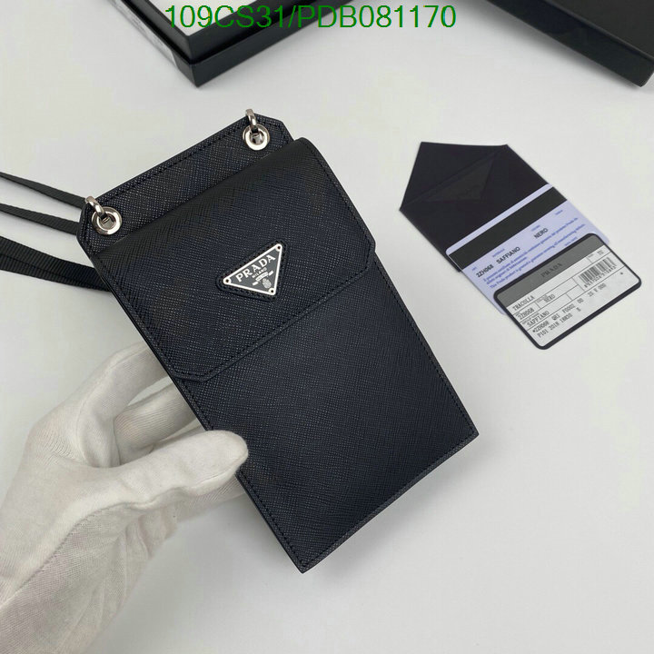 Prada Bag-(Mirror)-Diagonal-,Code:PDB081170,$:109USD