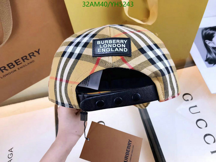 Cap -(Hat)-Burberry, Code: YH5243,$: 32USD