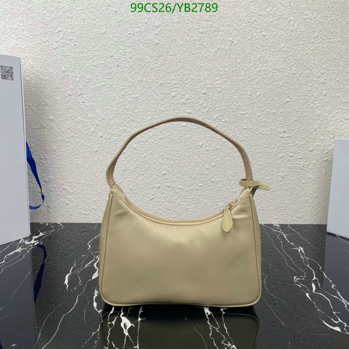 Prada Bag-(Mirror)-Re-Edition 2000,Code: YB2789,$: 99USD