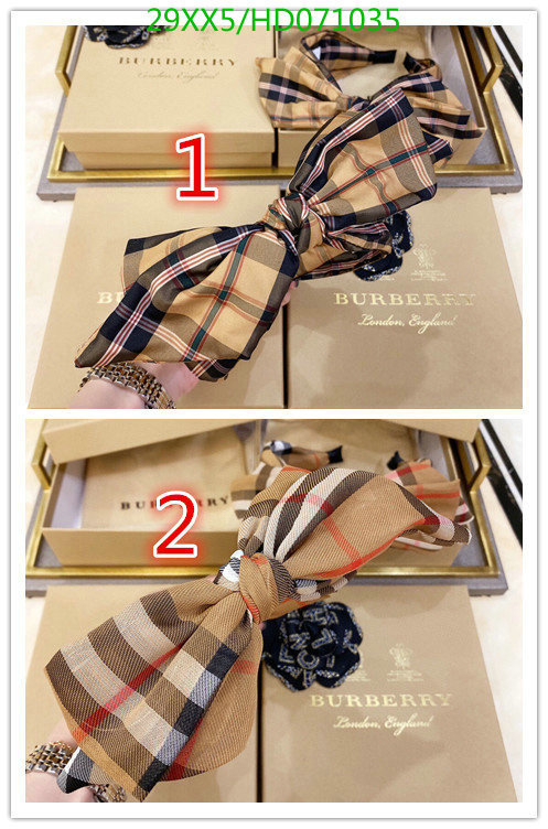 Headband-Burberry, Code: HD071035,$: 29USD