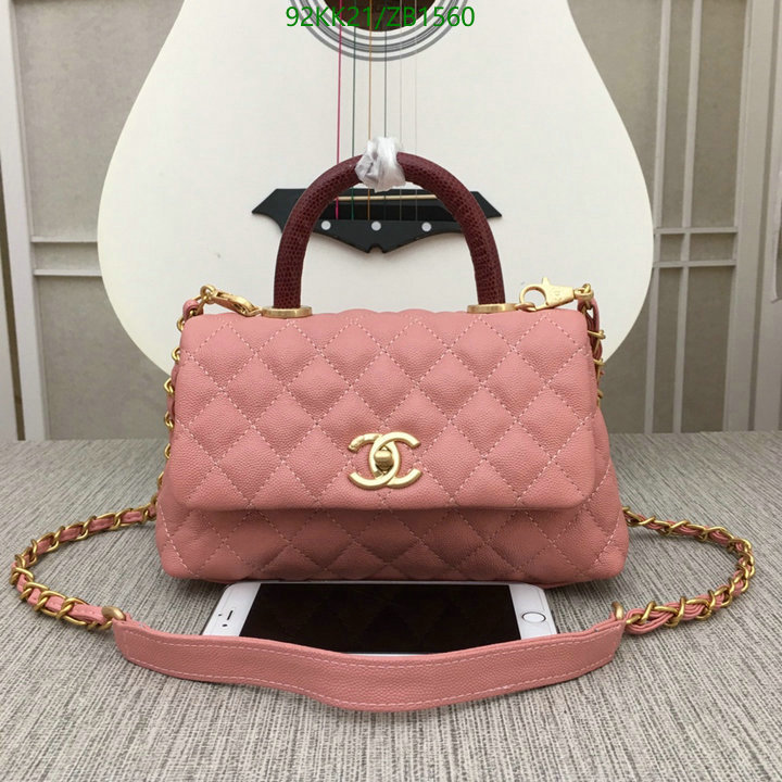 Chanel Bags ( 4A )-Handbag-,Code: ZB1560,$: 92USD