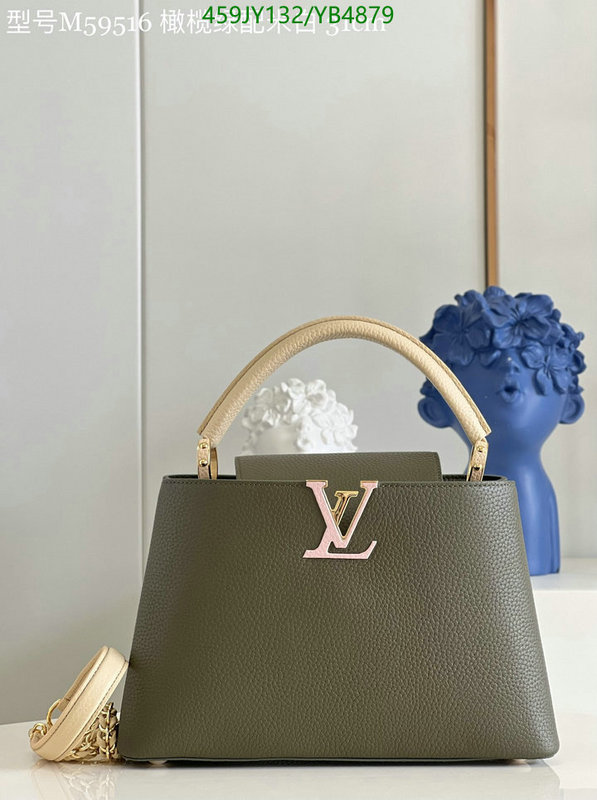 LV Bags-(Mirror)-Handbag-,Code: YB4879,