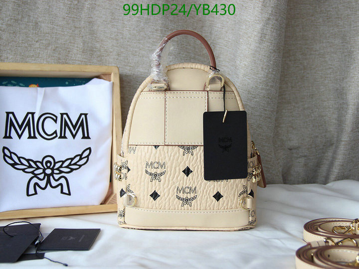 MCM Bag-(Mirror)-Backpack-,Code: YB430,$: 99USD