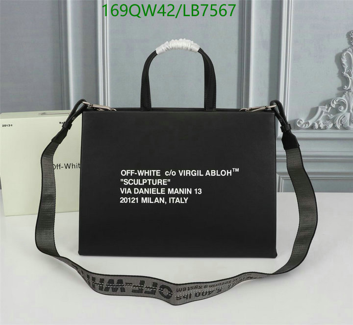 Off-White Bag-(Mirror)-Handbag-,Code: LB7567,$: 169USD