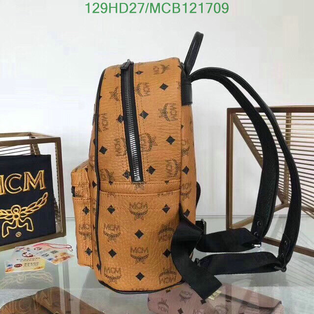 MCM Bag-(Mirror)-Backpack-,Code: MCB121709,$: 129USD