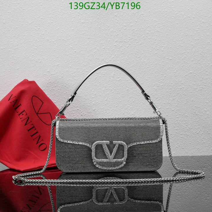 Valentino Bag-(4A)-LOC-V Logo ,Code: YB7196,$: 139USD