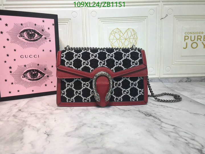 Gucci Bag-(4A)-Dionysus-,Code: ZB1151,$: 109USD