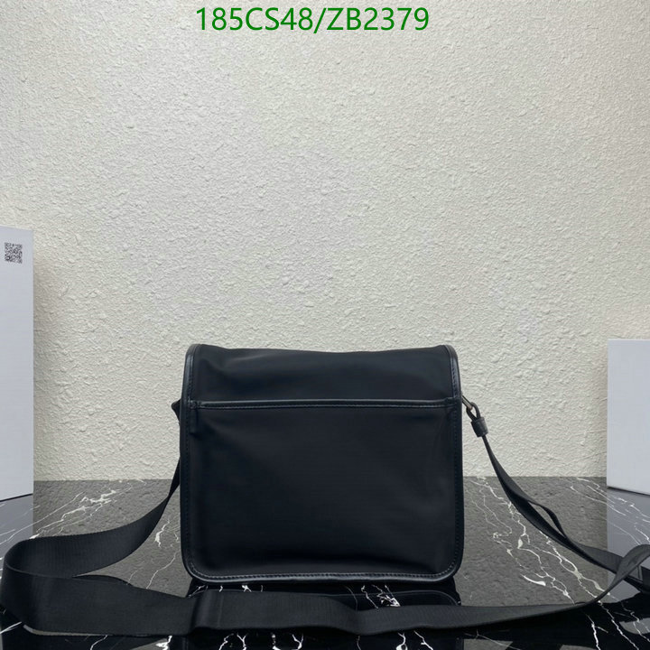 Prada Bag-(Mirror)-Diagonal-,Code: ZB2379,$: 185USD