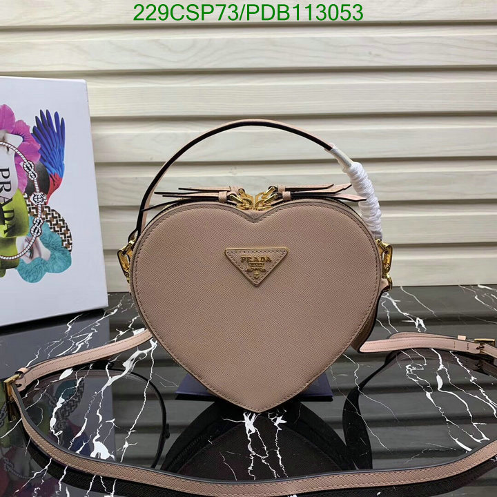 Prada Bag-(Mirror)-Diagonal-,Code: PDB113053,$: 229USD