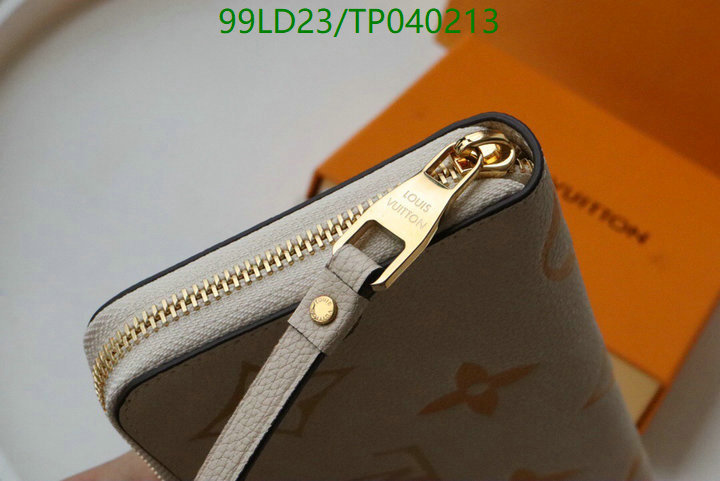 LV Bags-(Mirror)-Wallet-,Code: TP040213,