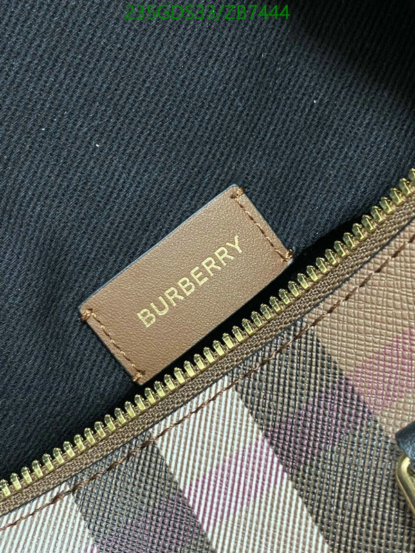 Burberry Bag-(Mirror)-Handbag-,Code: ZB7444,$: 235USD