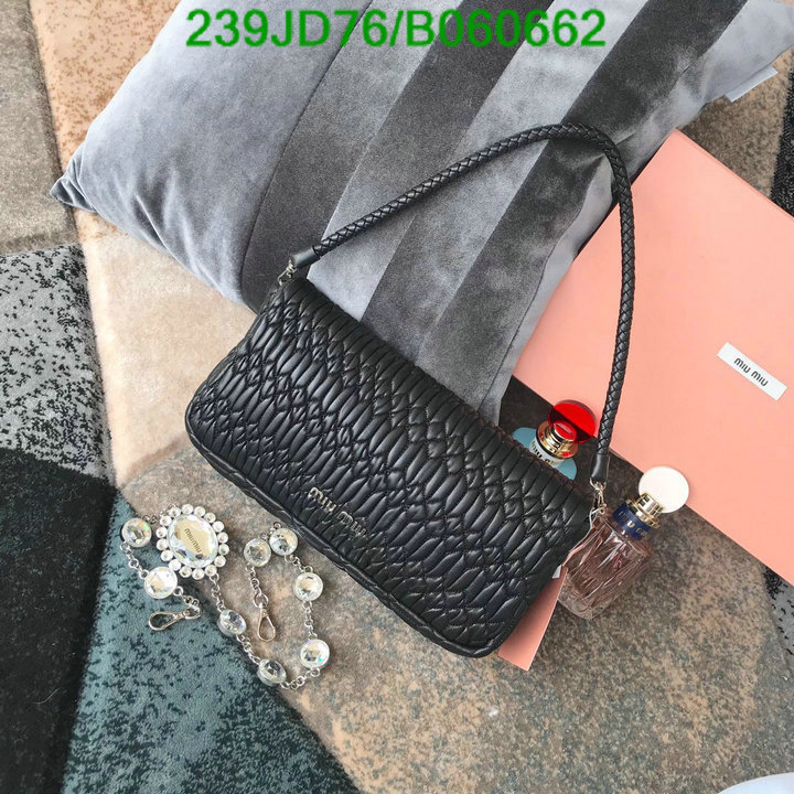 Miu Miu Bag-(Mirror)-Diagonal-,Code: B060662,$: 239USD