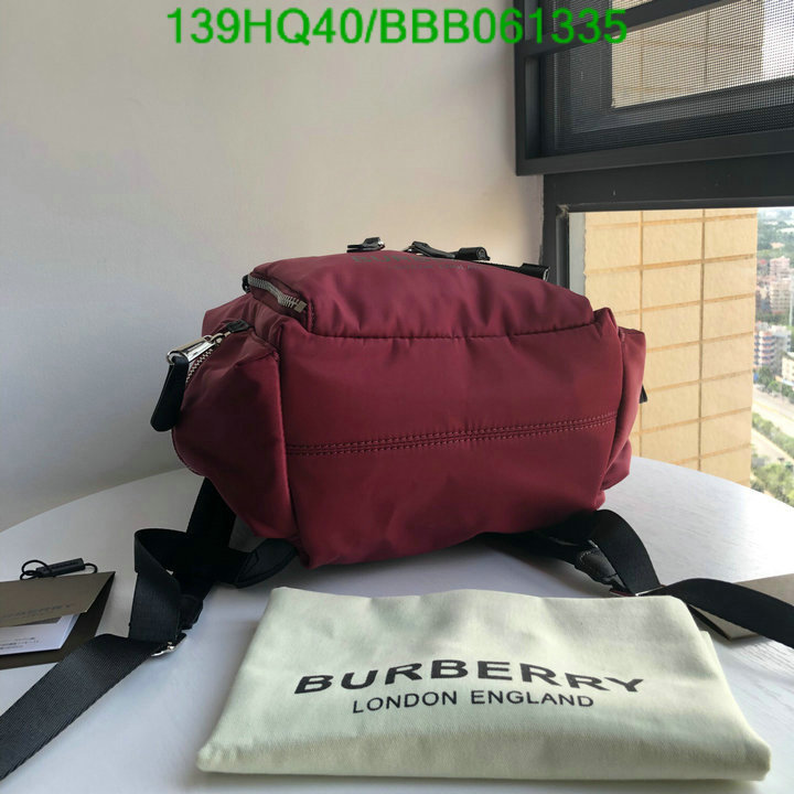 Burberry Bag-(Mirror)-Backpack-,Code: BBB061335,$: 139USD