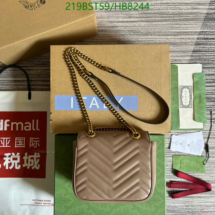 Gucci Bag-(Mirror)-Marmont,Code: HB8244,$: 219USD