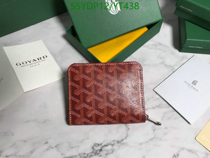 Goyard Bag-(Mirror)-Wallet-,Code: YT438,$: 55USD