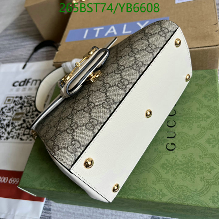 Gucci Bag-(Mirror)-Horsebit-,Code: YB6608,$: 265USD