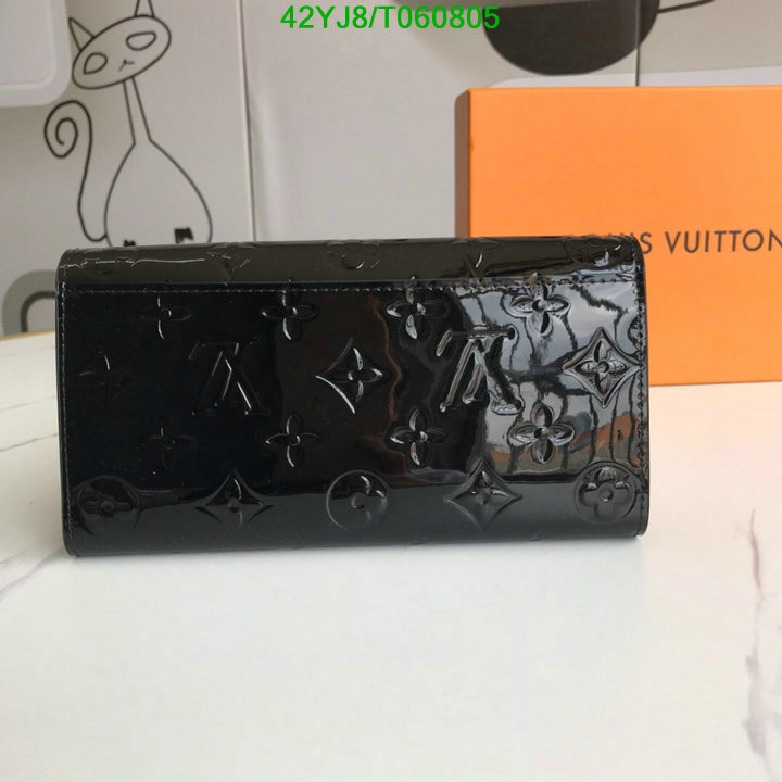 LV Bags-(4A)-Wallet-,Code: T060805,$: 42USD