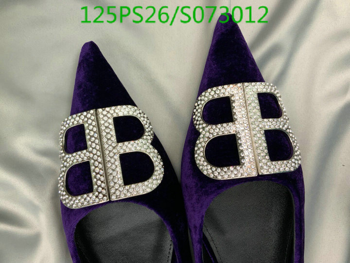 Women Shoes-Balenciaga, Code: S073012,$: 125USD