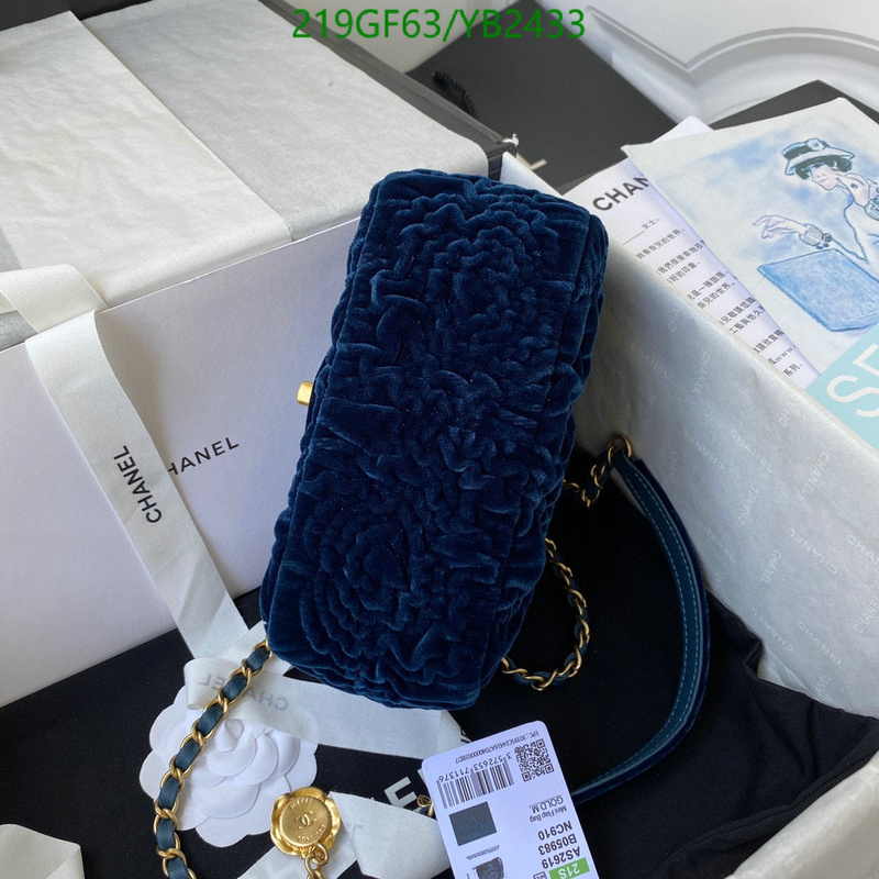 Chanel Bags -(Mirror)-Diagonal-,Code: YB2433,$: 219USD