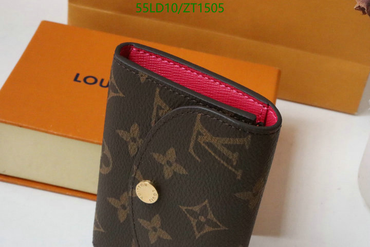 LV Bags-(Mirror)-Wallet-,Code: ZT1505,$: 55USD