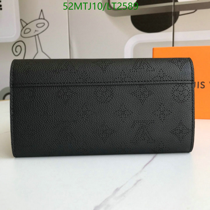 LV Bags-(4A)-Wallet-,Code: LT2589,$: 52USD