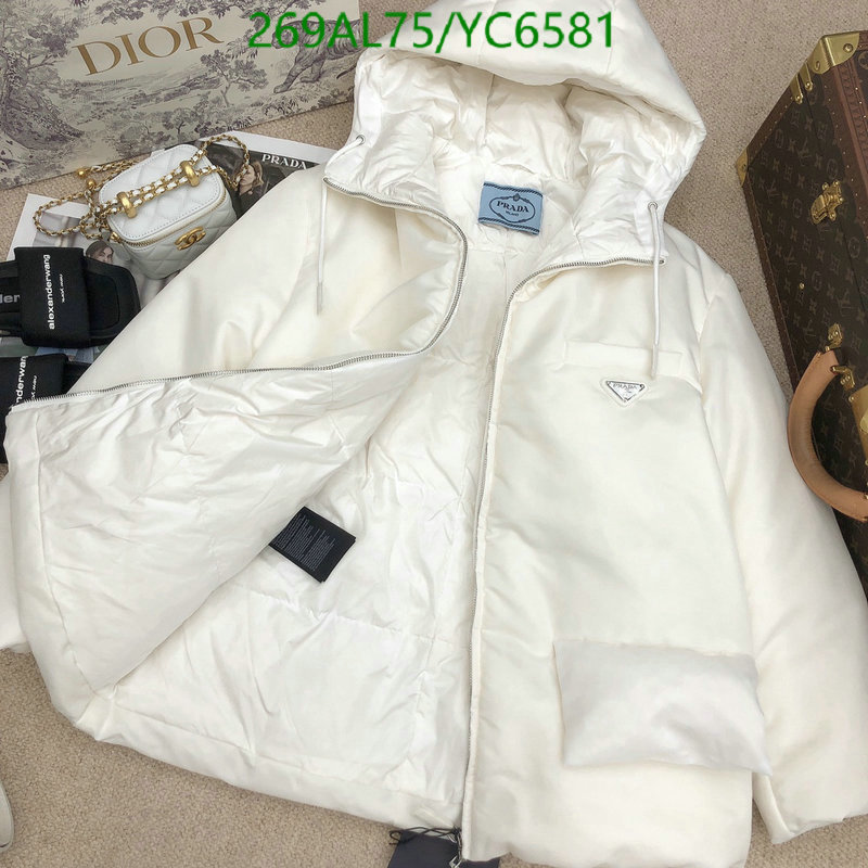 Down jacket Women-Prada, Code: YC6581,$: 269USD