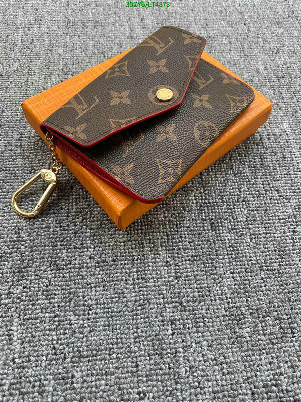 LV Bags-(4A)-Wallet-,Code: LT4873,$: 35USD