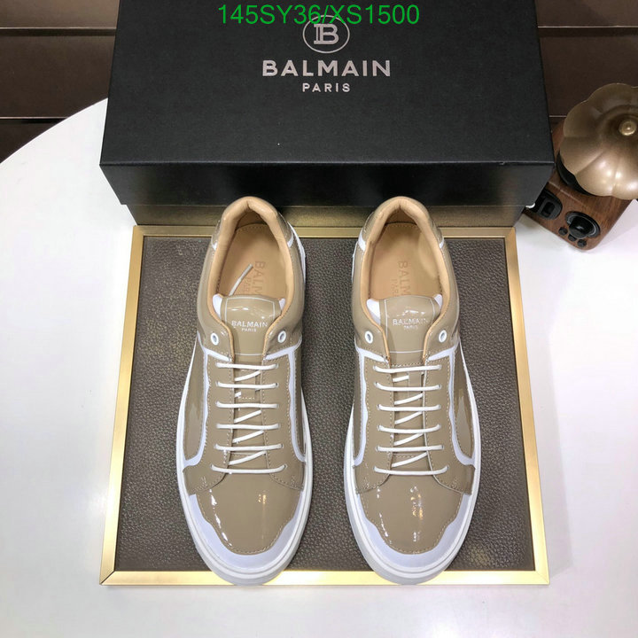 Men shoes-Balmain, Code: XS1500,$: 145USD