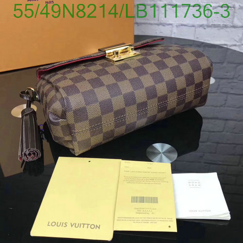 LV Bags-(4A)-Pochette MTis Bag-Twist-,Code：LB111736,$: 55USD